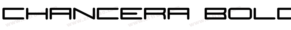 Chancera Bold字体转换